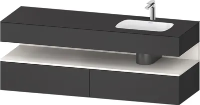Produktbild von DURAVIT QA4796084490000 QTG EWT KWTU 1600 Wß Hgl. Be