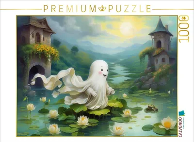 Produktbild von CALVENDO Puzzle Am Bach | 1000 Teile Lege-Größe 64x48cm Foto-Puzzle für glückliche Stunden