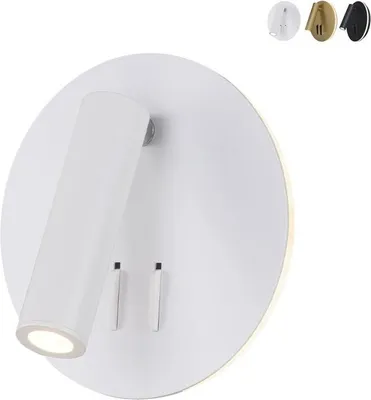 Productafbeelding van Maytoni C176-WL-01-6W-W, 3000 Kelvin, IP20, wit