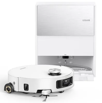 Obrázek produktu pro Dreame Aqua 10 Roller White, Bezsáčkové, Bílá, Kulatý, Prachový sáček, 3 kolo/kola, 0,22 l