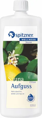 Produktbild von Spitzner Saunaaufguss Citrus 1 Liter Sauna Aufguss herb-säuerlich 1000 ml