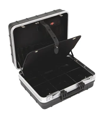 Produktbild von Würth 0715930066961 Werkzeugkoffer unbestückt Werkzeugkasten Werkzeugbox Werkzeugtasche WZGKOFFR-PP-490X380X220MM