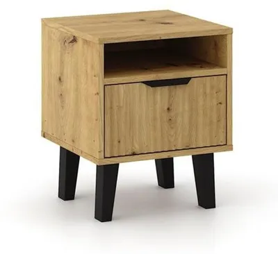Produktbild von Nachttisch Scandi 1S SLIM Eiche ARTISAN