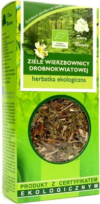 HERBATKA ZIELE WIERZBOWNICY DROBNOKWIATOWEJ BIO 50 g - DARY NATURY