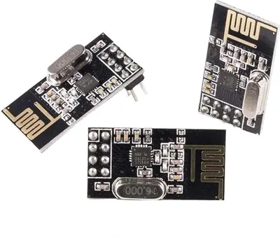 Produktbild von AZ-Delivery Module NRF24L01 mit 2,4 GHz Wireless Module für ESP8266, Raspberry Pi und Arduino, 3x NRF24L01
