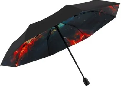 Produktbild von doppler Taschenregenschirm Regenschirm Modern.Art Magic Mini Nebula bunt