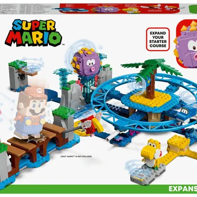 Immagine prodotto di LEGO Super Mario Spiaggia Del Ricciospino Gigante - Pack Di Espansione