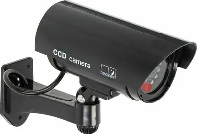 Produktbild von Attrap-Kamera Für Cctv-Überwachung, Schwarz – On-Cd-3/B
