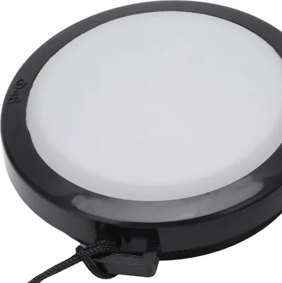 Produktbild von MENNON Weißabgleich-Kamera-Objektivdeckel, Kunststoffgehäuse, korrosionsbeständig (46 mm, 1,8 Zoll)