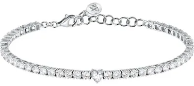 Image de Romantique bracelet en argent coeur Tesori SAIW166