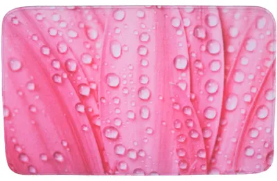 Image de Tapis de bain SANILO® Pink Flower 50 x 80 cm