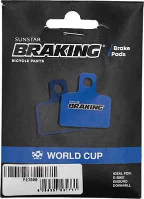 Produktbild von Braking Race World Cup Shimano Xt Sinterbremsbeläge Durchsichtig  Durchsichtig One Size