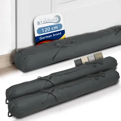 Imagen del producto de Burlete para puerta - Burlete de corriente - 120 x 10 cm - Con asa de transporte