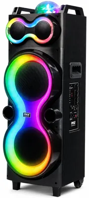 Produktbild von Pyle 240W Musikbox Bluetooth- Groß, Tragbar, Lichtshow und Kraftvollem Bass