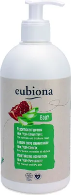 Produktbild von Feuchtigkeitsspendendes Duschgel mit Aloe und Granatapfel ECO 500 ml – EUBIONA