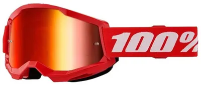 Immagine prodotto di Motorradbrille 100% MX Crossbrille Strata 2 verspiegelt FA23