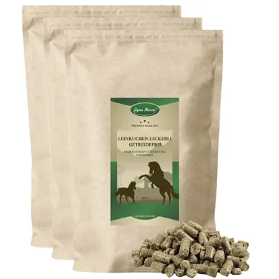 Produktbild von 15 kg Lyra Horse® Leinkuchen Leckerli