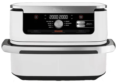 Obrázok produktu pre Ninja AF500EUWH, Teplovzdušná fritéza, 10,4 L, 4 kg, 40 °C, 240 °C, 8 osôb