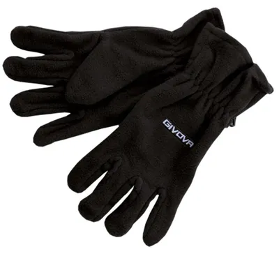 Produktbild von Fleece-Handschuhe Givova Schwarz - junior