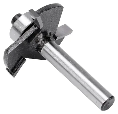 Produktbild von T-förmiger Fräser aus Wolframstahl mit 1/4-Zoll-Schaft und 3 Zähnen für Holz- und Möbelbau