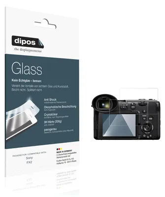 Image de 2x Protection ecrán pour Sony FX2 Verre souple Film Protecteur 9H dipos