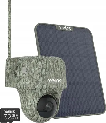 Zdjęcie produktu dla Reolink 4K Kamera 4G LTE do Monitoringu Karta microSD 32G Panel solarny