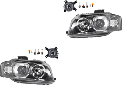 Obrázok produktu pre Sada reflektorov Osram Xenarc Night Breaker Laser, kompatibilná s modelmi Audi A3 8P a s nasledujúcimi katalógovými číslami: 8E0941699C, 8E0941699E, 8E0941700C, 8E0941700E, 8P0941029M, 8P09410