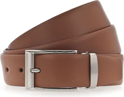 Immagine prodotto di Vanzetti Pelle cintura Dresscode: Business 35mm Cambered Belt W120 Cognac marrone