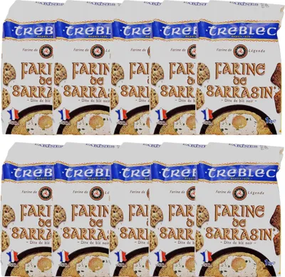 Obrázok produktu pre Treblec Farine de Sarrasin pohánková múka 10 x 1 KG z Francúzska