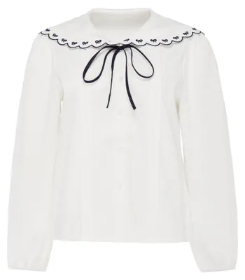 Immagine prodotto di TAKELAGE, camicia da donna - bianca, taglia S