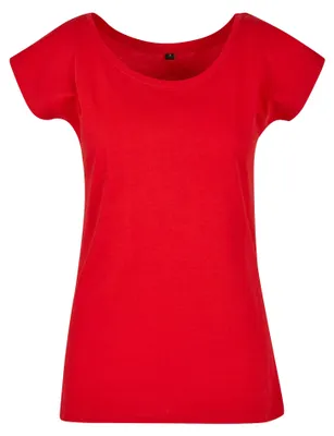 Produktbild von Build Your Brand - T-Shirt Weite Öffnung für Damen LT3457 (5XL) (Stadtrot)