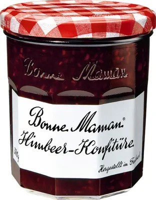 Produktbild von Bonne Maman Himbeer Konfitüre (370g Glas)