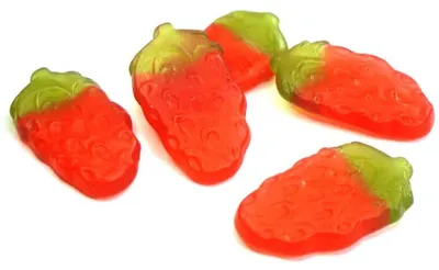 Productafbeelding van Haribo Fruitgum Aardbeien - 1 x 3 kilo