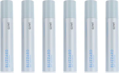 Produktbild von Glynt Blizzard Dry Shampoo 6 x 200 ml Trockenshampoo Set