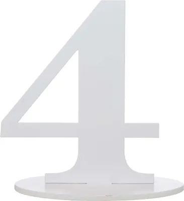 Produktbild von Fabelhafte 4 Tischnummer 17cm