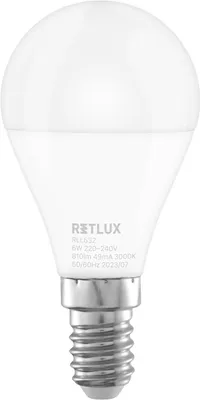 Obrázek produktu pro RETLUX RLL 632 LED žárovka 6W E14