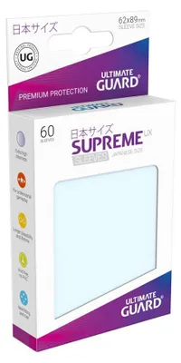 Image de Supreme UX Sleeves Japanese Size Clear (60)