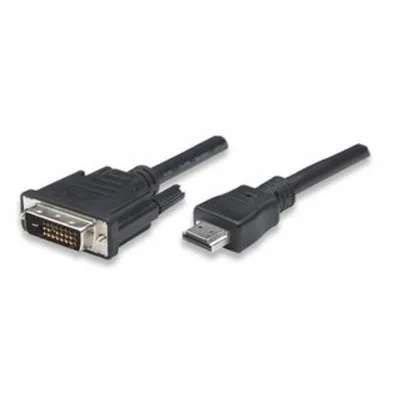 Immagine prodotto di Techly ICOC-HDMI-D-100 Techly HDMI zu DVI-D Kabel 10m schwarz