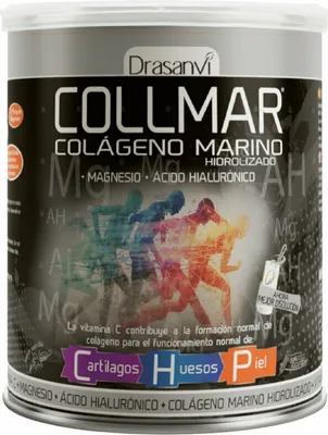 Produktbild von Drasanvi Collmar Magnesium Vanilla, Vanille, Hydrolysiertes Kollagen, Vitamin C, 300 g, 1 Stück(e), Hydrolysed marine collagen (Type I) Very low molecular weight Magnesium Carbonate With Magnesium...