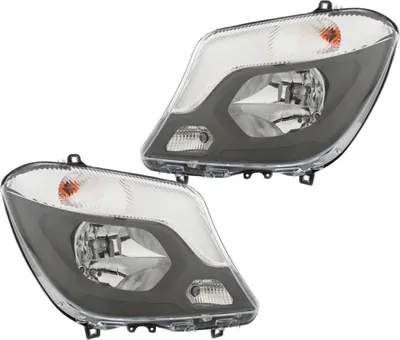 Produktbild von Hauptscheinwerfer-Set 12 V W21W PY21W H7/H7 W5W Halogen HELLA für u.a. MB