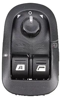 Image de Interrupteur de lève-vitre avant côté conducteur METZGER pour PEUGEOT 206 bicorps
