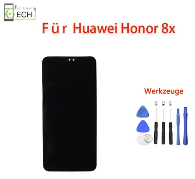 Produktbild von Für Huawei Honor 8X JSN-L21 LCD Display mit Rahmen LCD Touchscreen Touch Screen