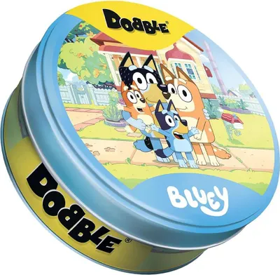 Produktbild von Asmodee Dobble Bluey Brettspiel Gelb  Kinder Gelb One Size