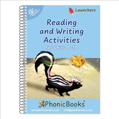 Produktbild von Phonic Books Dandelion Launchers Reading and Writing Activities Units 8-10