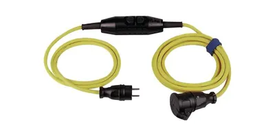 Image de Schutzkontaktverlängerung 16 A 230 V 4,5m H07RN-F 3x1,5 mm² gelb