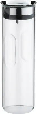 Produktbild von WMF Motion Wasserkaraffe 1,25l, Höhe 29 cm, Glas-Karaffe, Silikondeckel, CloseUp-Verschluss, Griffmulde, spülmaschinengeeignet