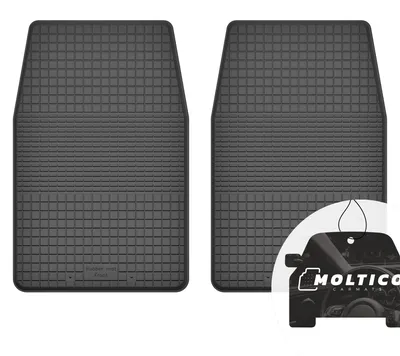 Produktbild von Gummi Fußmatten Vorne mit Rand Allwetter für Suzuki Jimny 1998-2007