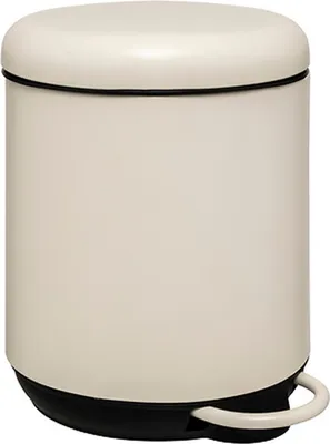 Produktbild von 5five Simply Smart Kosmetikeimer Duo, Mülleimer, Badmülleimer, Stahl / Kunststoff, Beige, 5 L, 200170A