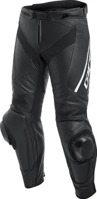 Produktbild von Dainese Delta 3 Motorrad Lederhose (Black/White,56)