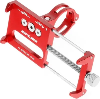 Image de Support de vélo adapté au volant METAL GUB G85 rouge